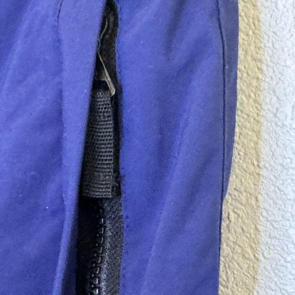 Vintage Obermeyer Womens Utility Ski Snow Pants Sz 8 Dark Blue High Rise Pockets - Picture 6 of 15